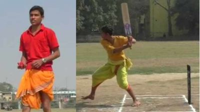 अद्भुत ! काशी नगरी में धोती कुर्ता पहनकर खेला गया क्रिकेट, शिक्षकों ने संस्कृत में की कमेंट्री
