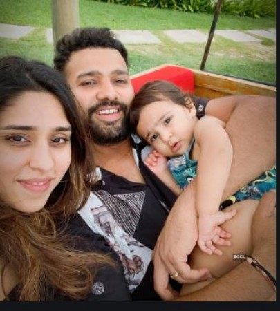 Rohit Sharma celebrates Valentine's with his wife in this way, Know here