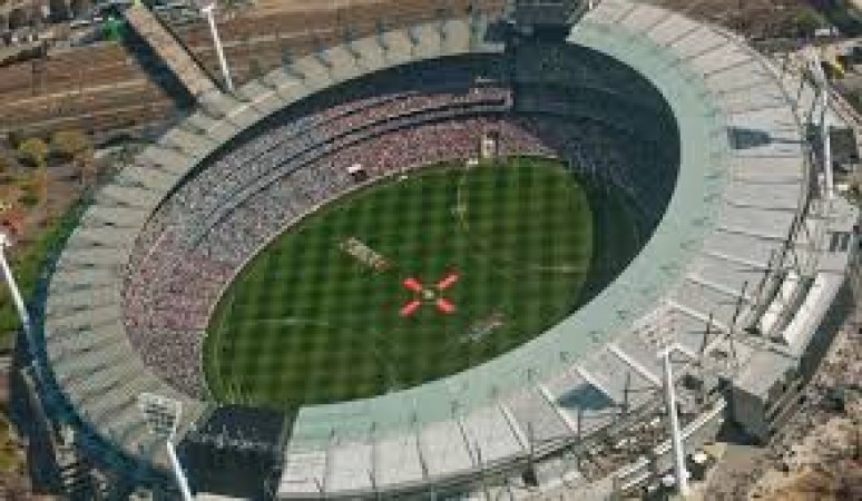 BCCI shares aerial view of Sardar Patel Cricket Stadium