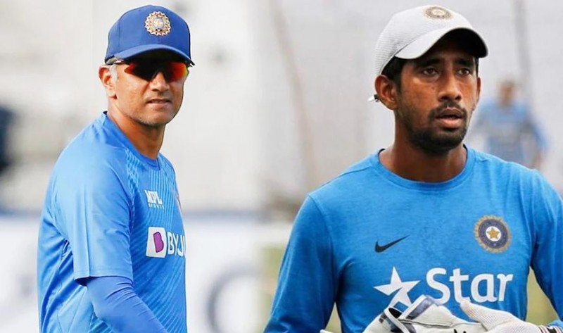 Now Rahul Dravid broke his silence on Wriddhiman Saha's allegations, said – I did not want him to…”