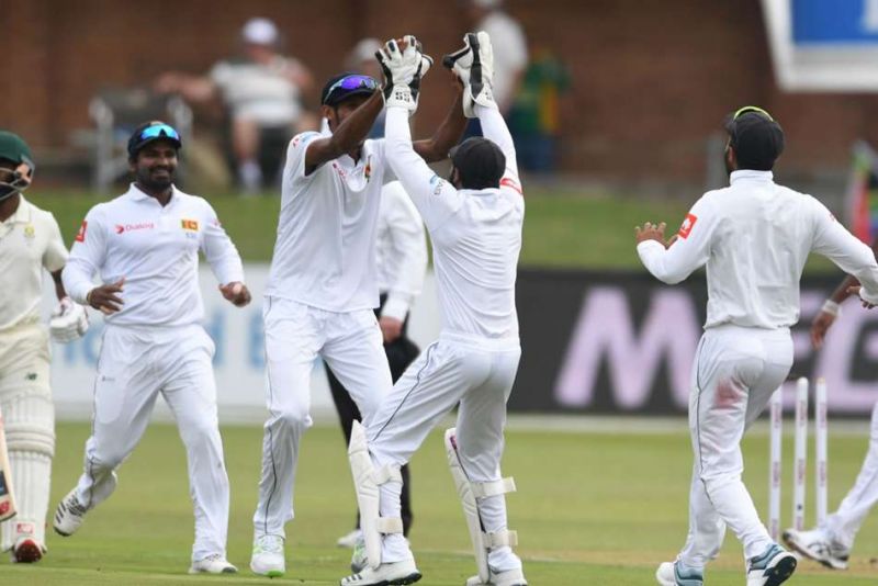 दूसरे टेस्ट में साउथ अफ्रीका को हराकर श्रीलंका ने बनाई सीरीज में बढ़त