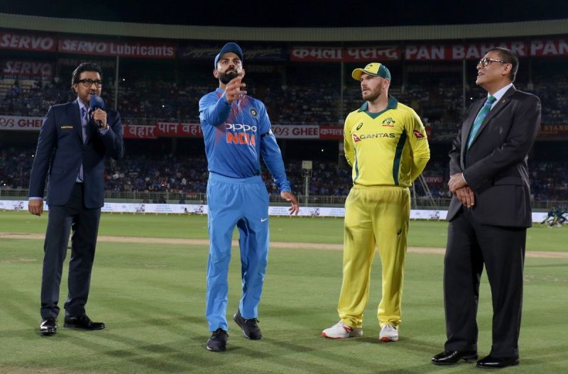 भारत बनाम ऑस्ट्रेलिया: फिंच ने जीता टॉस, टीम इंडिया बल्लेबाजी करने उतरी