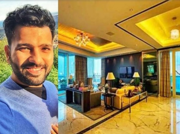 Your mind will blow after knowing the price of luxury flat of Rohit Sharma