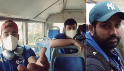 Ind vs SL: Team India in funny mood for ahead of 2nd T20, Siraj and Ishaan singing song; VIDEO