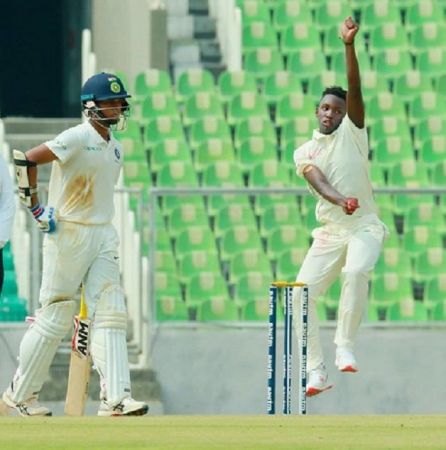 टेस्ट मैच के दूसरे दिन भारतीय अंडर-19 टीम ने बनाएं 395 रन