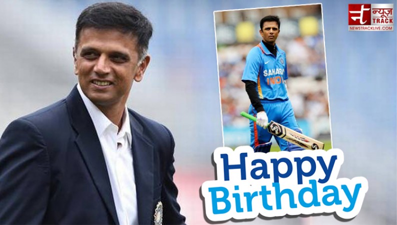 Birthday greetings to former Team India captain Rahul Dravid