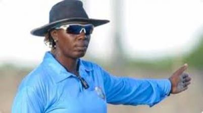This female cricketer created history, became the first female third umpire  in men international  match