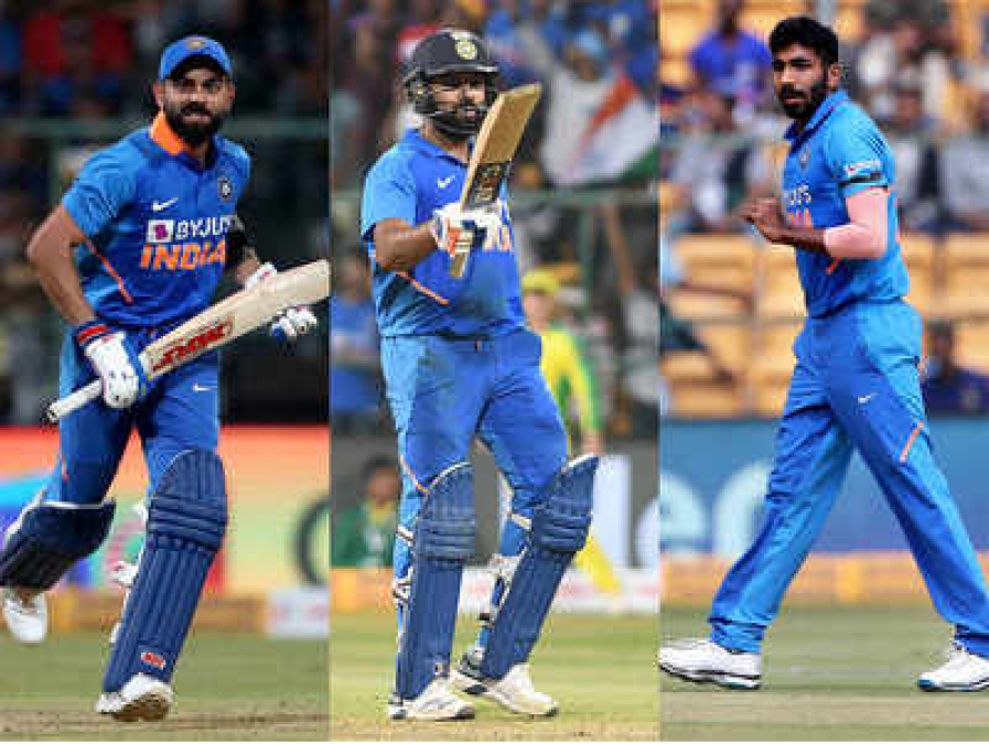 ICC Ranking: Kohli-Rohit prevail in batting, Bumrah tops in bowling