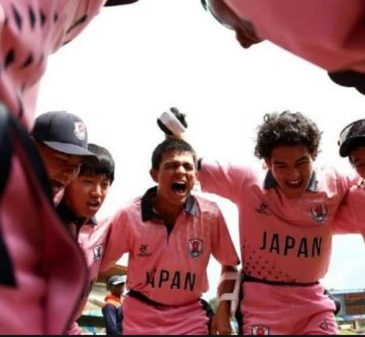 U-19: Japan's shining luck, chance to play Cricket World Cup