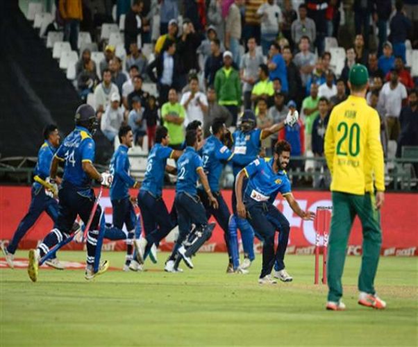 अफ्रीका को हराकर श्रीलंका ने जीती सीरीज
