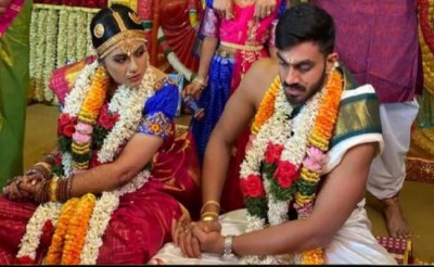 Sunrisers Hyderabad All-rounder Vijay Shankar got married