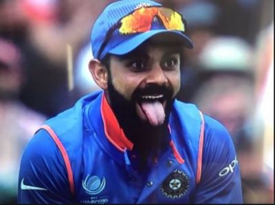 VIDEO : कोहली ने छोड़ा हाथ का लड्डू कैच, फिर अगली ही गेंद पर बता दिया हां मैं हूं विराट...