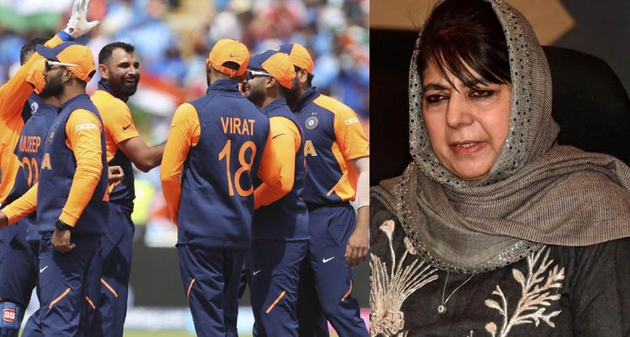 IND vs ENG: Mehbooba Mufti blames 'orange jersey' for India's defeat against England
