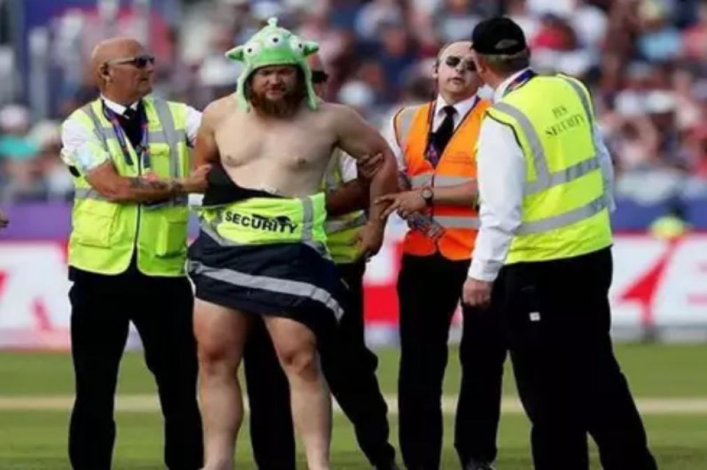 WC 2019: This man ran naked in the field, danced on the pitch and then...