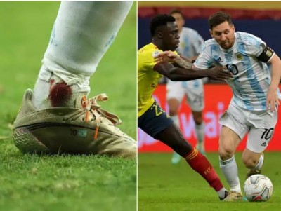 Copa America 2021: Blood dripping from ankle, but Messi's passion not diminished, Argentina in final!