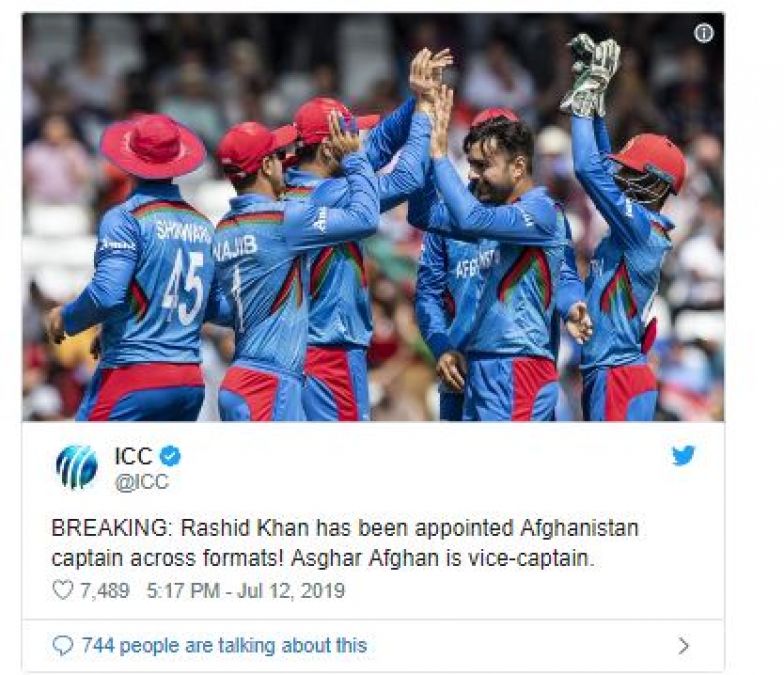 Gulbadin discharged after a hard-fought defeat, 20-year-old Rashid to head the team of Afghanistan!