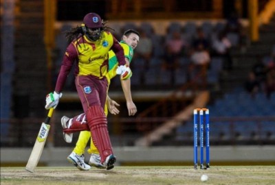 WI Vs Aus: गेल के तूफ़ान में उड़ी टीम ऑस्ट्रेलिया, विंडीज के नाम हुई 5 मैचों की सीरीज