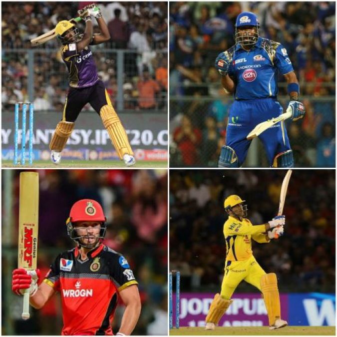 IPL में इन 10 बल्लेबाजों ने जड़ें है सबसे अधिक छक्के