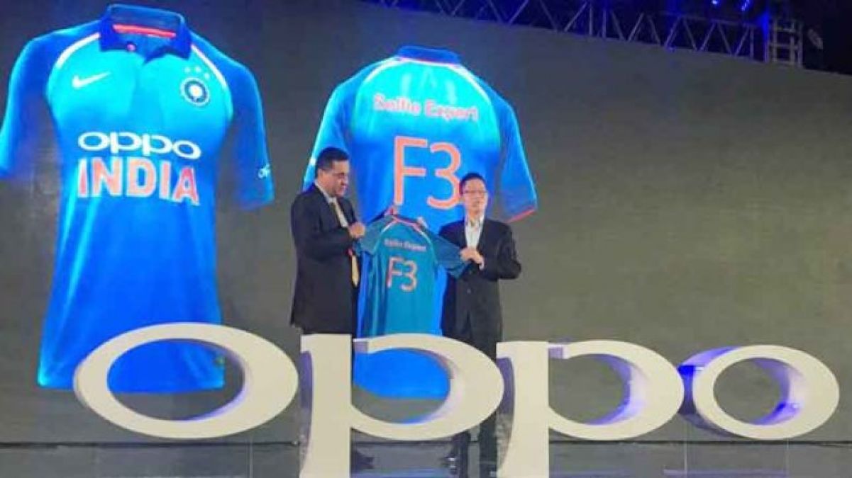 Chinese company OPPO concludes contract with BCCI