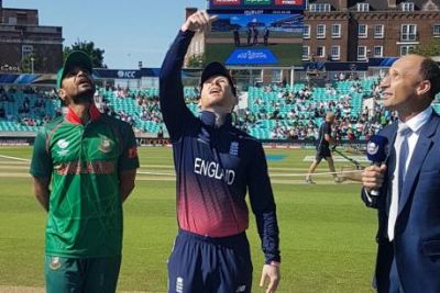 चैंपियंस ट्रॉफी 2017: इंग्लैंड ने जीता टॉस, बांग्लादेश की धीमी शुरुआत