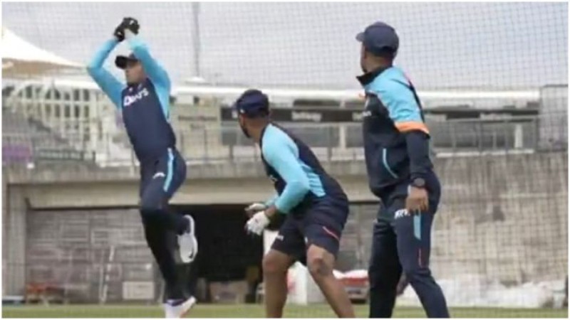 WTC Final: Team India on the ground for practice, see Video