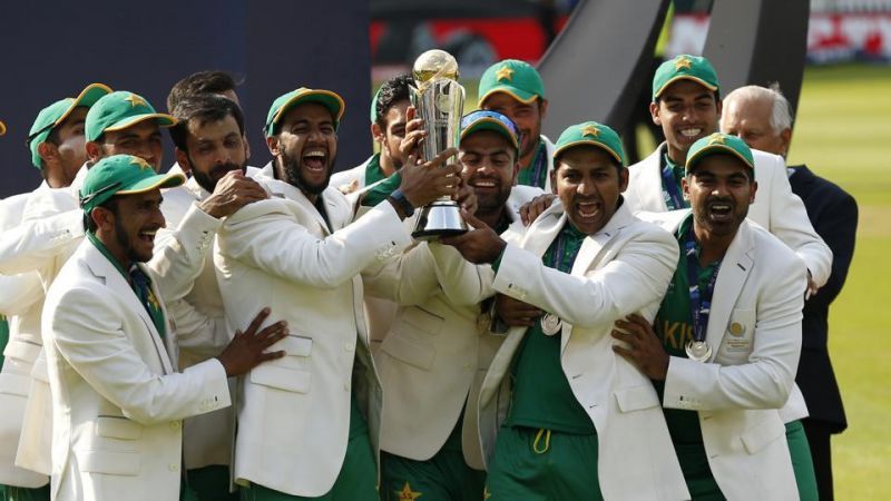 भारत के साथ ICC टूर्नामेंट का फाइनल मैच खेल पहली बार चैंपियन बना पाकिस्तान