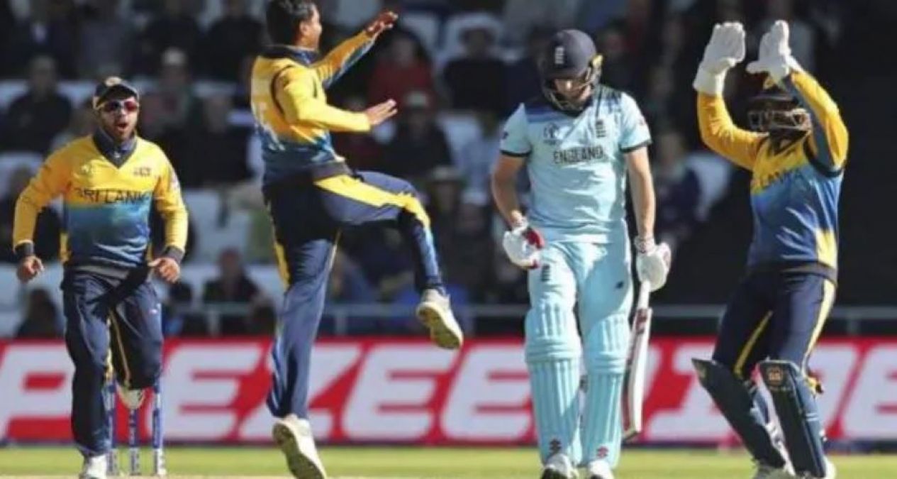 WC 2019 : लो स्कोरिंग मैच में लंका ने हासिल की जीत, अंग्रेजों का हुआ बुरा हाल