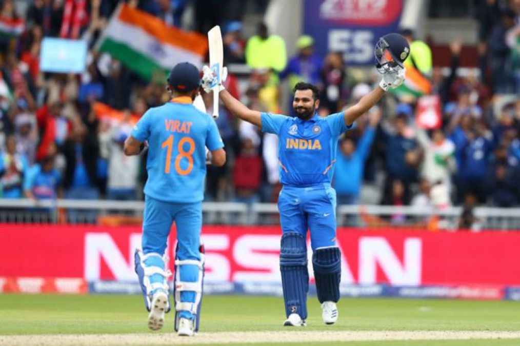 WC 2019: Rohit Sharma breaks MS Dhoni’s record for sixes