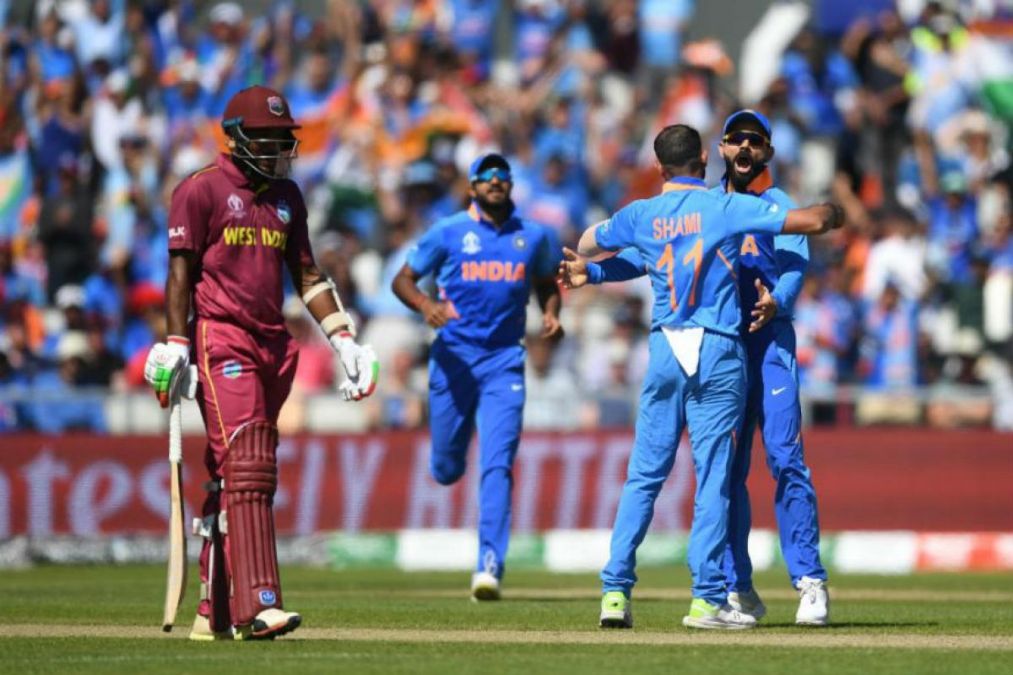 भारत का विजयी रथ बरक़रार, हारकर इंडीज वर्ल्डकप से बाहर