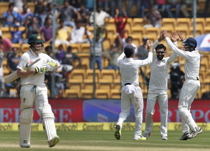 IND Vs AUS : 276 रन पर ढेर हुई ऑस्ट्रेलिया, जडेजा ने लिए 6 विकेट