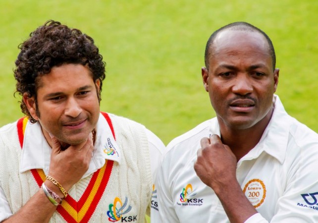 Brian Lara and Sachin Tendulkar will clash in Wankhede Stadium today