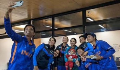 भारतीय महिला टीम ने पहले जीता मैच और अब दिल, VIDEO देखकर खुश हो रहे फैंस