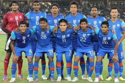 फीफा रैंकिंग से 11 अंक पीछे हुई भारतीय फुटबॉल टीम