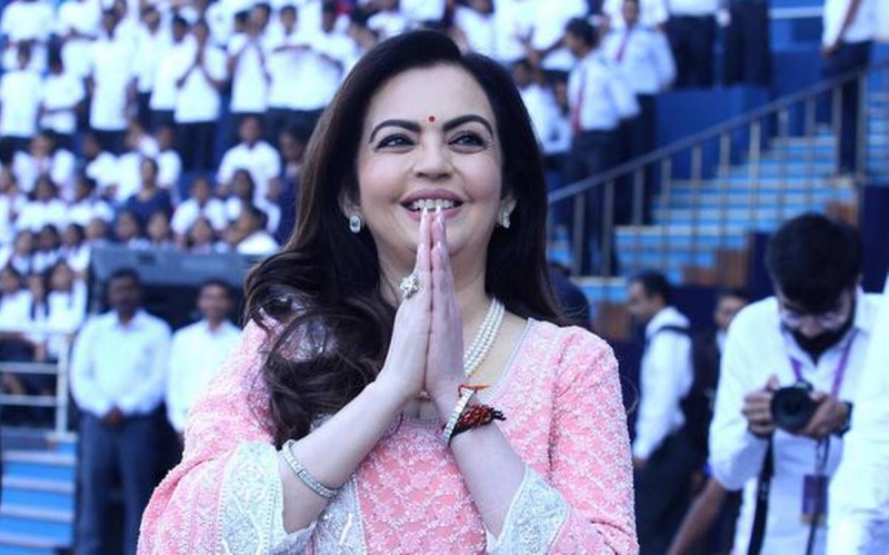 Special achievement by Nita Ambani, included in the list of most influential women
