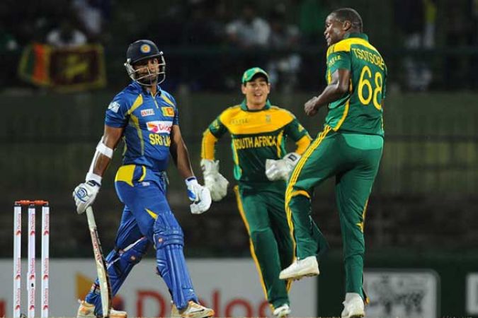 दक्षिण अफ्रीका ने श्रीलंका को 41 रनों से मात देकर सीरीज की क्लीन स्वीप