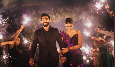 Jasprit Bumrah shares beautiful pictures with wife Sanjana