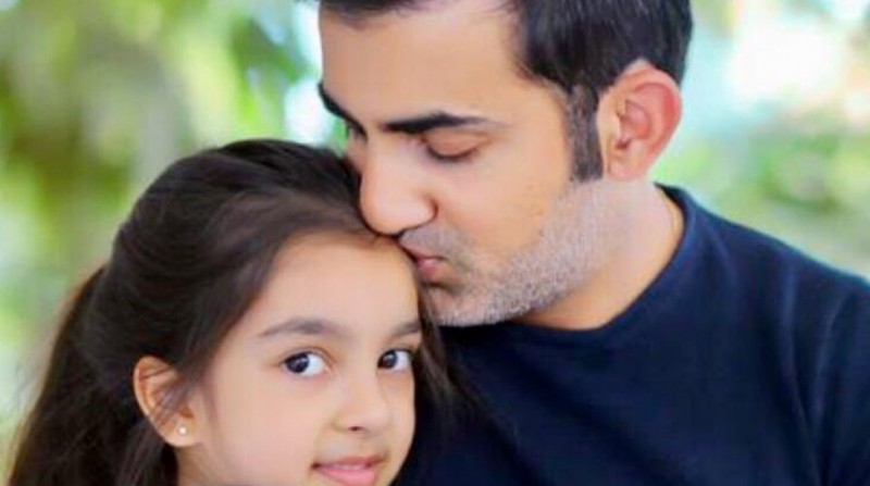 Gambhir shares an adorable picture on daughter's birthday with a beautiful caption