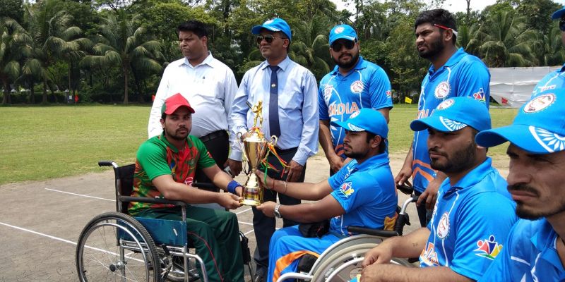 व्हीलचेयर क्रिकेट : मेजबान नेपाल को 6 विकेट से हराकर भारत ने दर्ज की अपनी पहली जीत