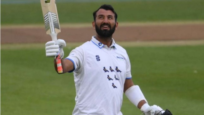 Will Pujara be able to return to Team India? Cheteshwar's bat on fire in English county