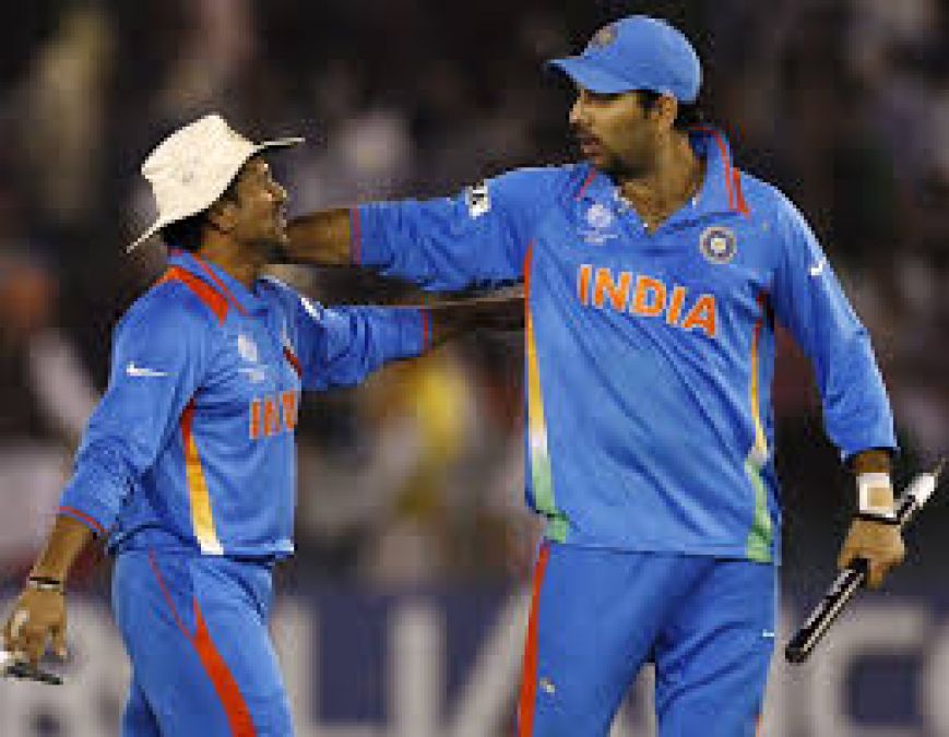 Sachin gave new task to Yuvraj, Yuvi said shocking thing