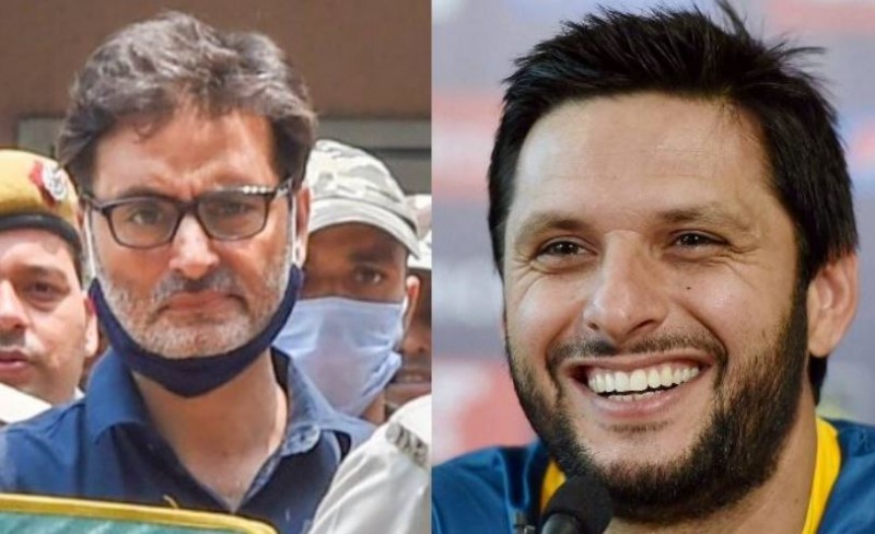 Afridi spews venom again on Kashmir issue, praises terrorist Yasin Malik