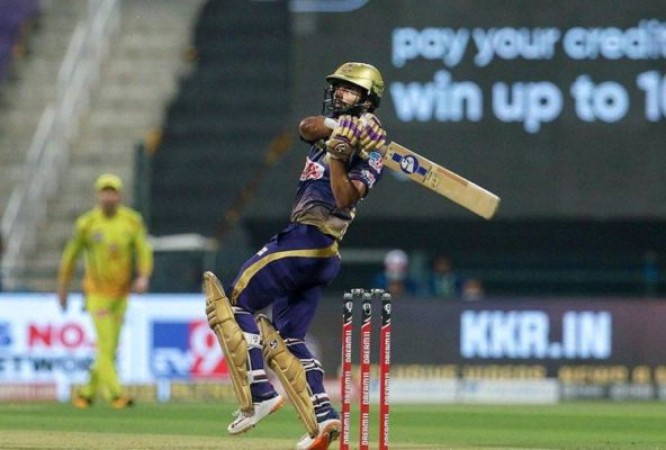 Pune police fined KKR’s Rahul Tripathi for not wearing mask during lockdown