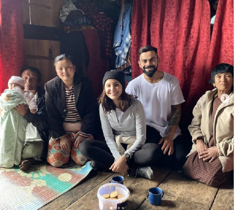 भूटान में जन्मदिन का जश्न मना रहे विराट कोहली, अनुष्का ने शेयर की तस्वीरें