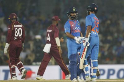 भारत ने वेस्टइंडीज को टी20 सीरीज में किया क्लीन स्वीप