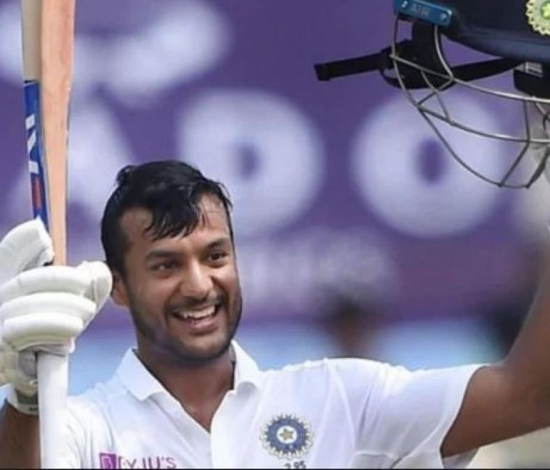 Mayank Agarwal smashes brilliant century, India's grip on the match gets stronger