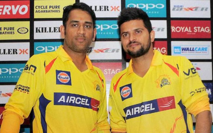 IPL 2018 : चेन्नई सुपरकिंग्स टीम में धोनी बरक़रार लेकिन सुरेश रैना को लगा बड़ा झटका