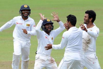श्रीलंका ने बनाए 165 रन