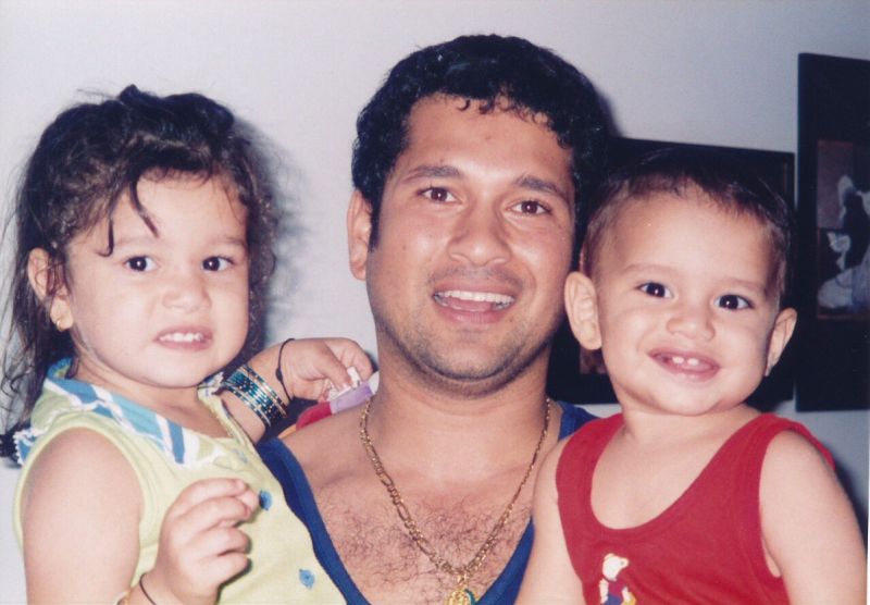 सचिन ने शेयर की अपने बच्चों की फोटो