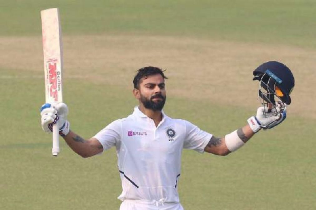 Ind Vs Ban: Kohli became the first Indian to score a century with pink ball