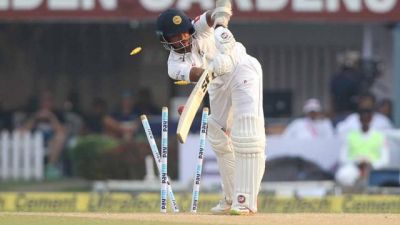 IND-SL नागपुर टेस्ट: पहली पारी में 205 पर ढेर हुई श्रीलंका, भारत 7-0